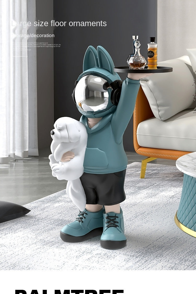 CORX Designs - Bunny Astronaut with Tray Statue - Review