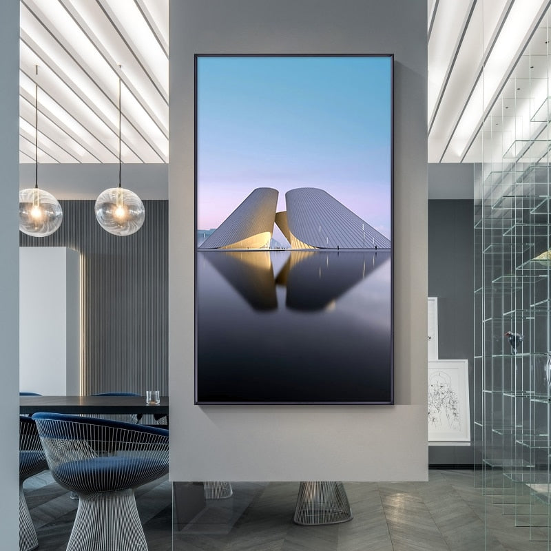 CORX Designs - Futuristic Architecture Canvas Art - Review