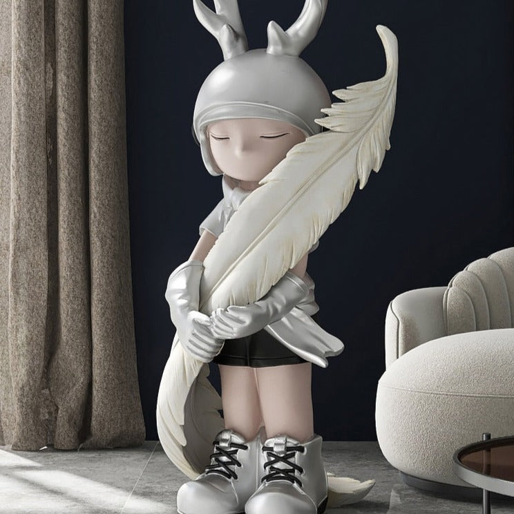 CORX Designs - Antler Boy Large Statue - Review