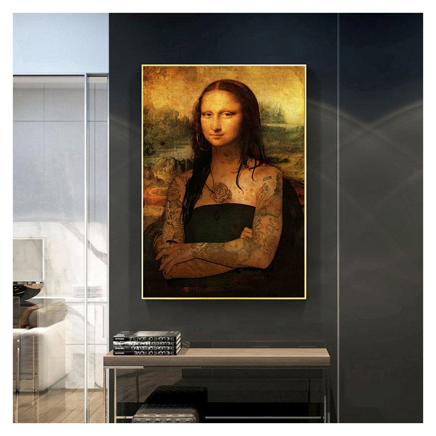CORX Designs - Art Mona Lisa Smoking Joint Canvas - Review