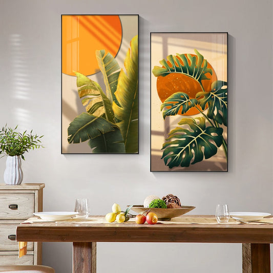 CORX Designs - Sunlight Leaf Plant Canvas Art - Review