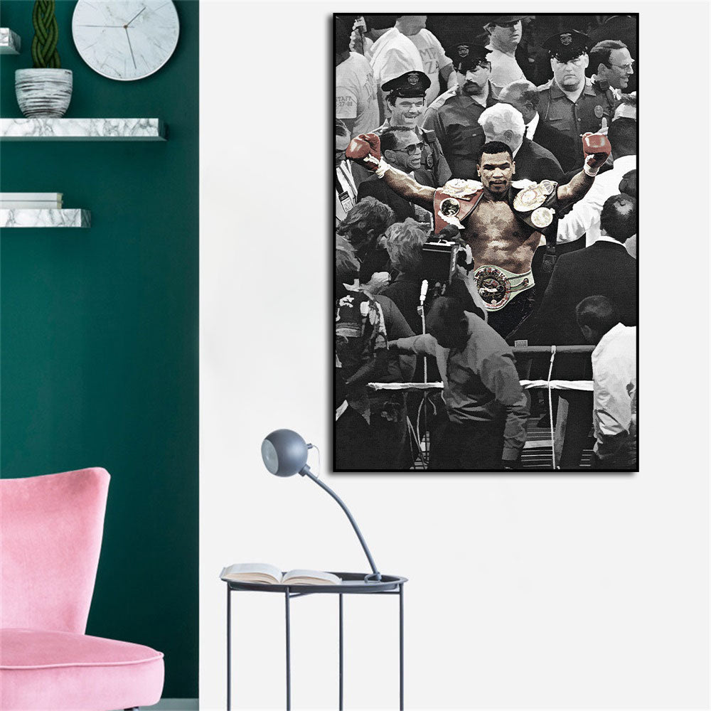 CORX Designs - Mike Tyson Celebrating Canvas Art - Review