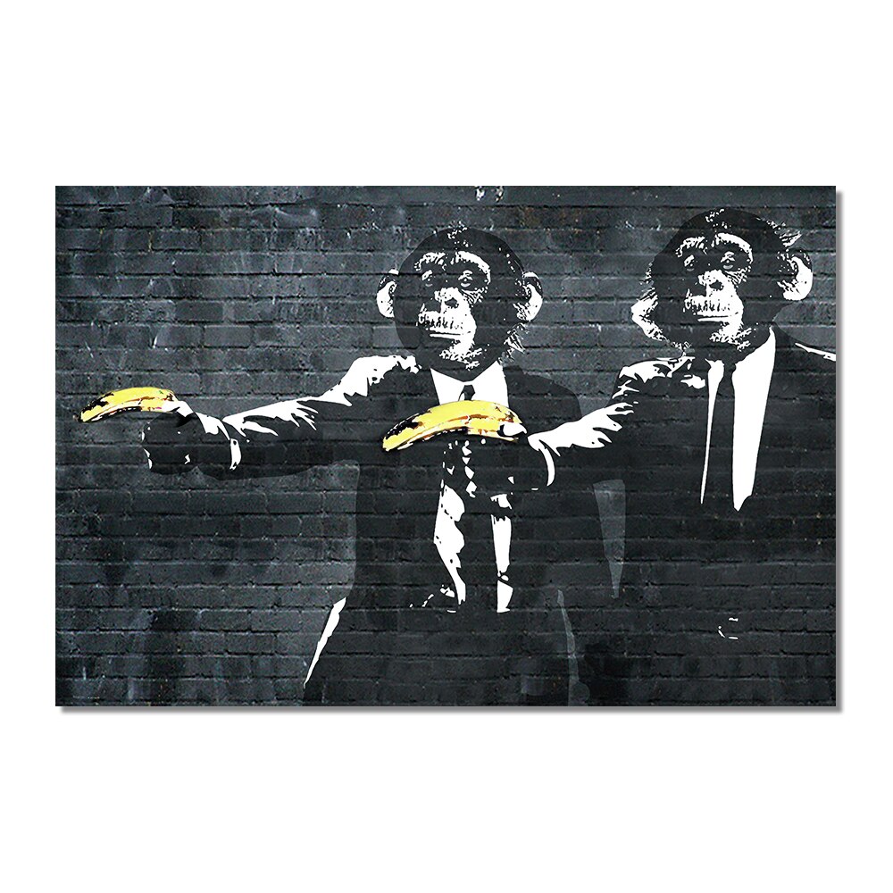 CORX Designs - Funny Monkey With Banana Canvas Art - Review