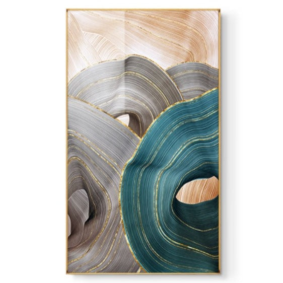 CORX Designs - Abstract Luxury Ribbon Canvas Art - Review