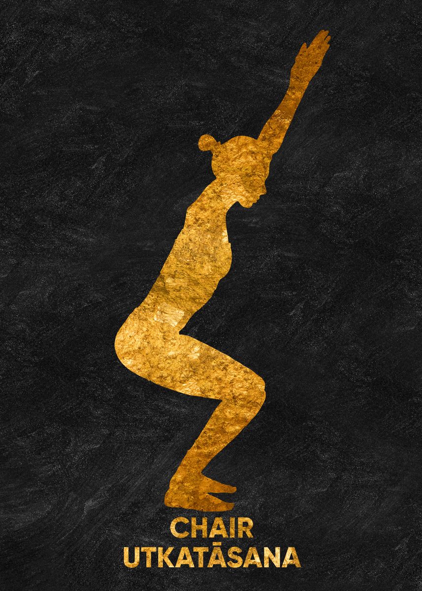 CORX Designs - Yoga Pose Gold Canvas Art - Review