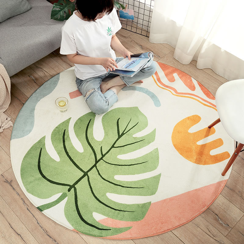 CORX Designs - Lamb Flower Pattern Round Rug - Review