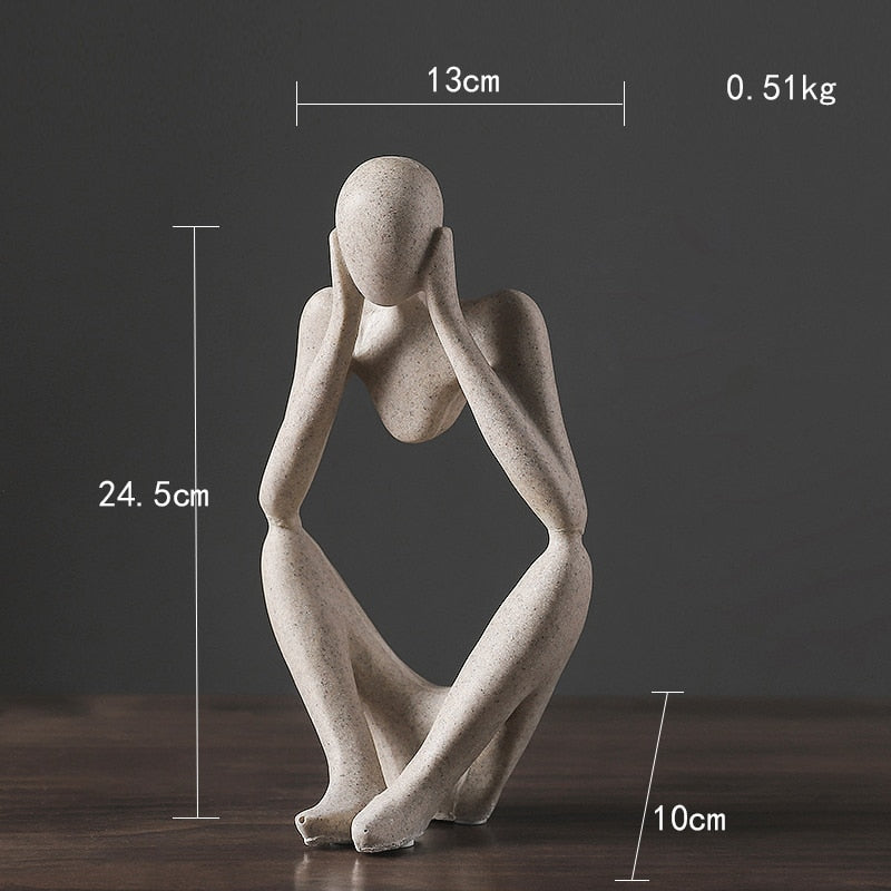 CORX Designs - Abstract Thinker Statue - Review