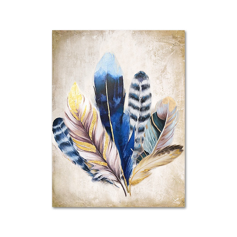 CORX Designs - Vintage Colorful Feather Canvas Art - Review