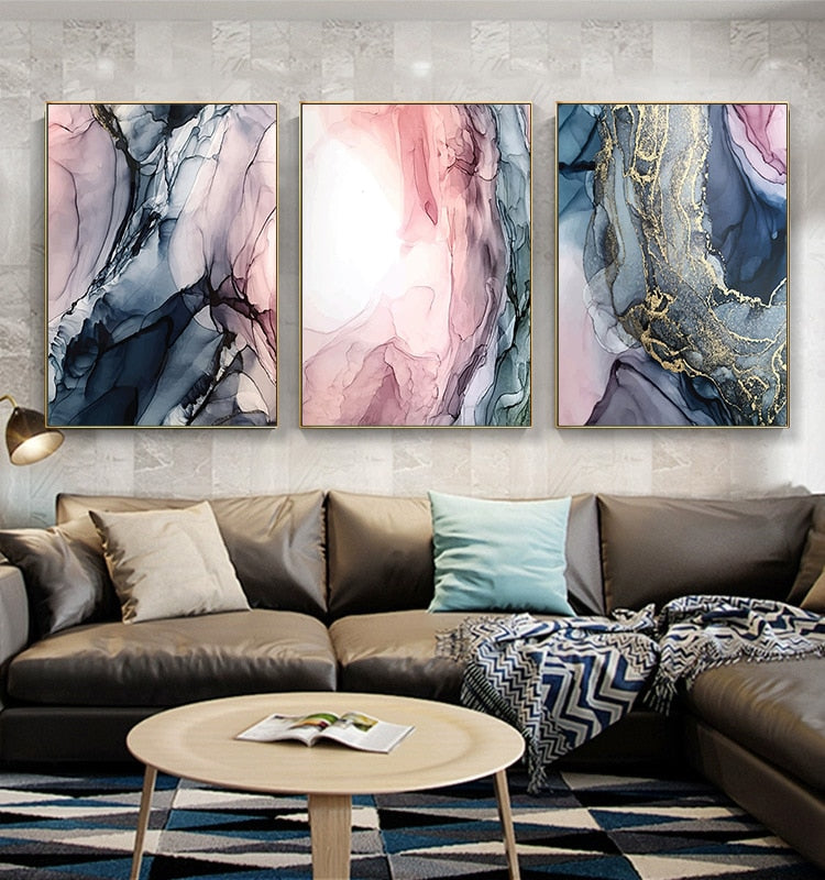 CORX Designs - Colorful Abstract Cloud Canvas Art - Review