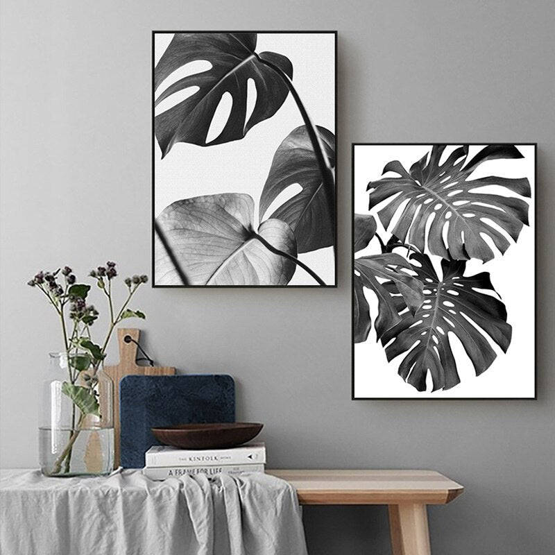 CORX Designs - Black And White Palm Tree Canvas - Review