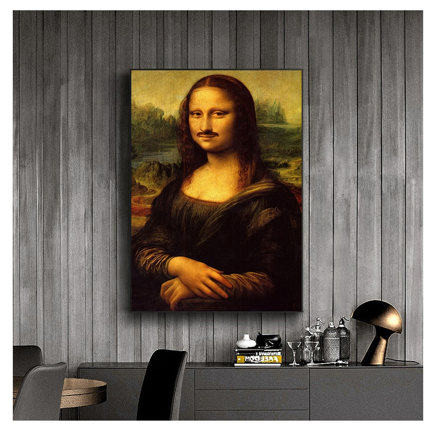 CORX Designs - Art Mona Lisa Smoking Joint Canvas - Review