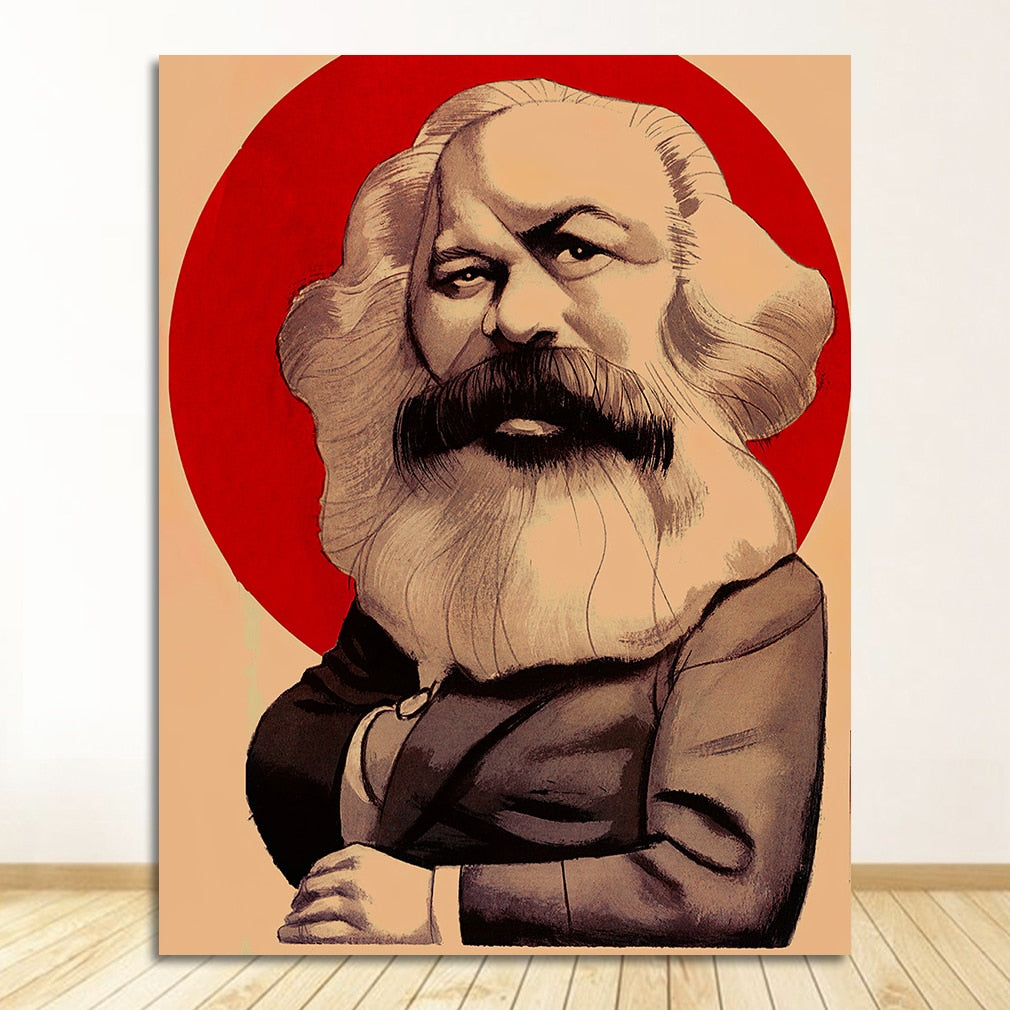 CORX Designs - Karl Marx Canvas Art - Review