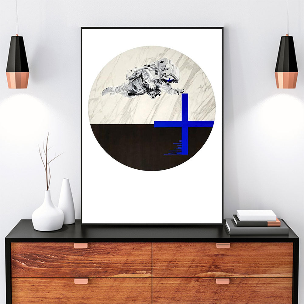 CORX Designs - Modern Space Astronaut Canvas Art - Review