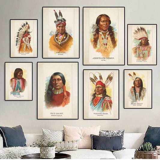 CORX Designs - Indigenous Native American Chief Canvas Art - Review