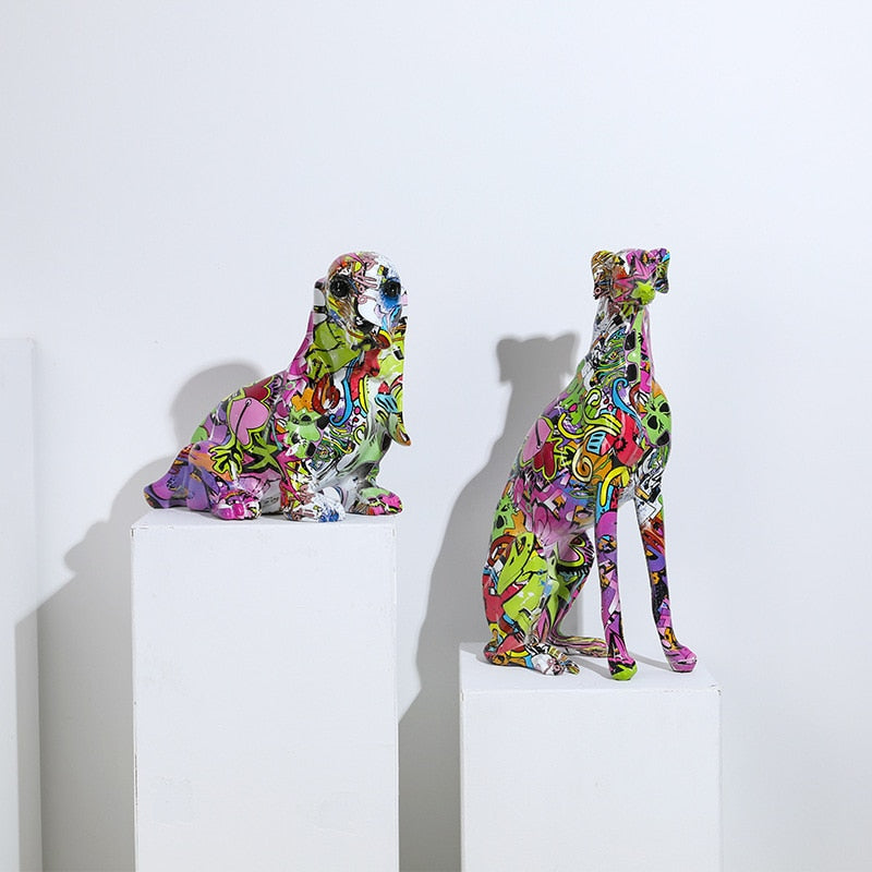 CORX Designs - Graffiti Greyhound Resin Statue - Review