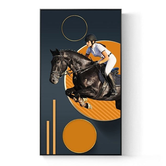 CORX Designs - Knight Horse Canvas Art - Review