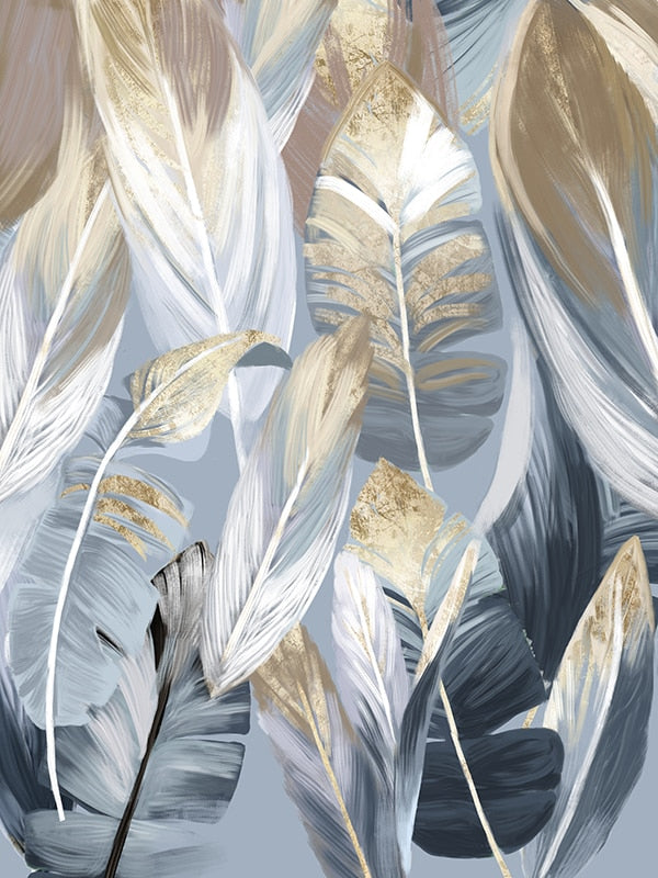 CORX Designs - Gold Tropical Tree Palm Leaves Canvas Art - Review