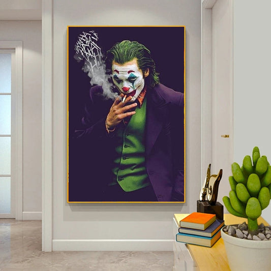 CORX Designs - Smoking Joker Canvas Art - Review