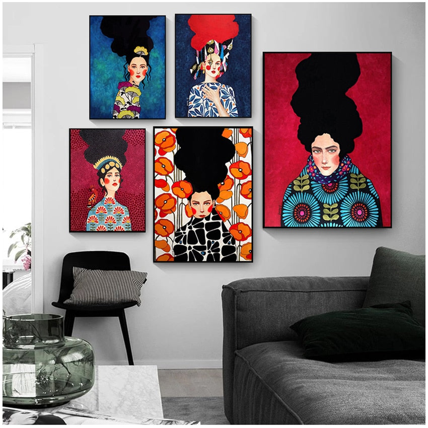 CORX Designs - Woman Big Hair Art Canvas - Review