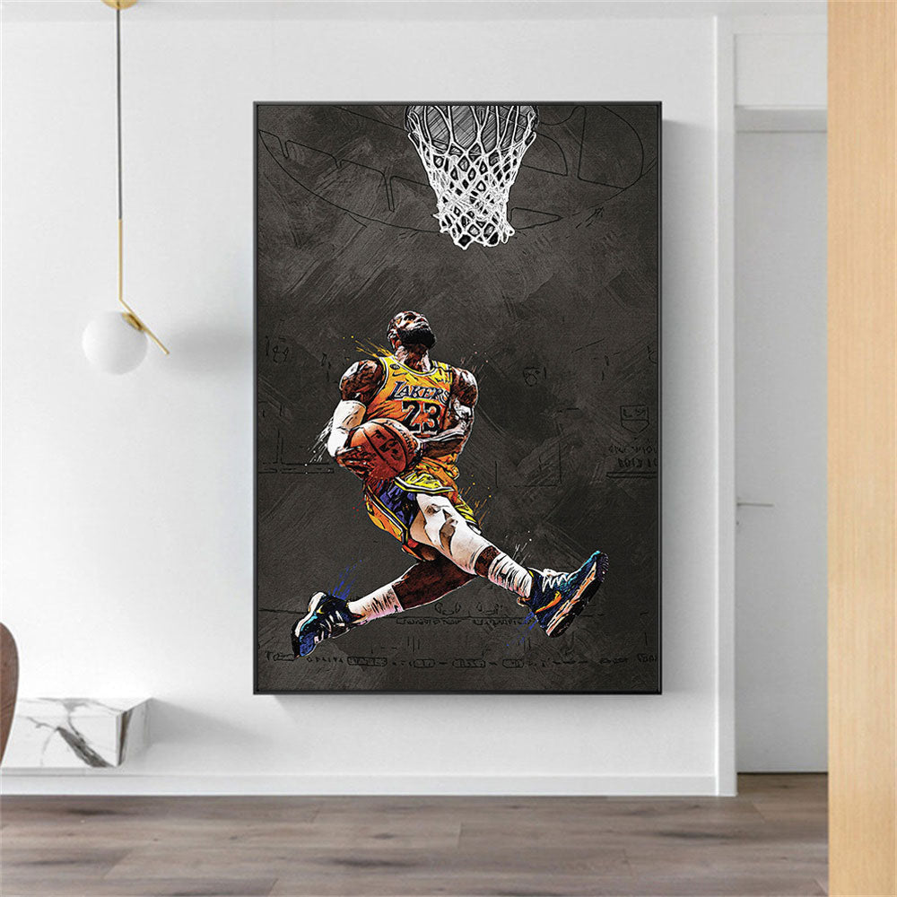 CORX Designs - Basketball Star LeBron James Canvas Art - Review