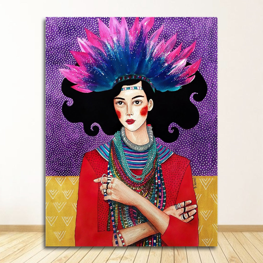 CORX Designs - Big Hair Girl Canvas Art - Review