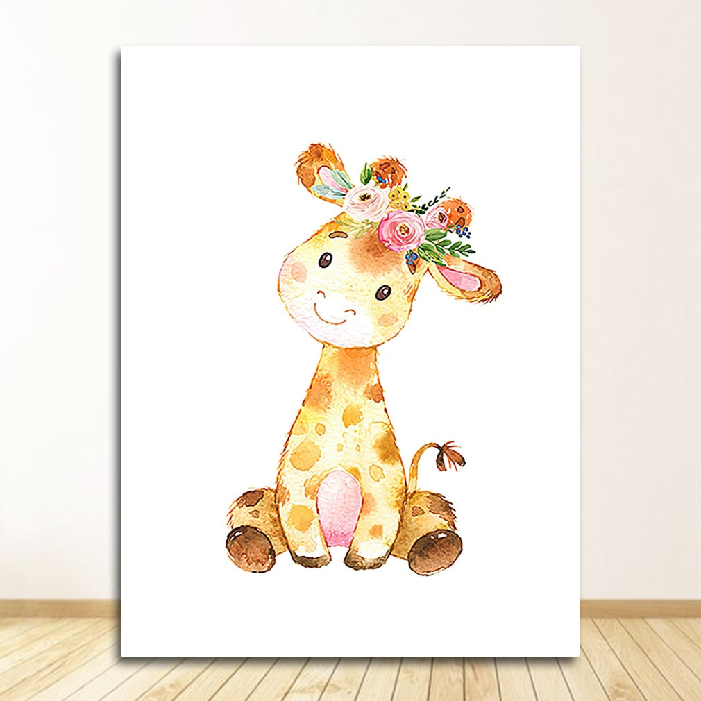 CORX Designs - Baby Girl Room Decor Nursery Canvas Art - Review