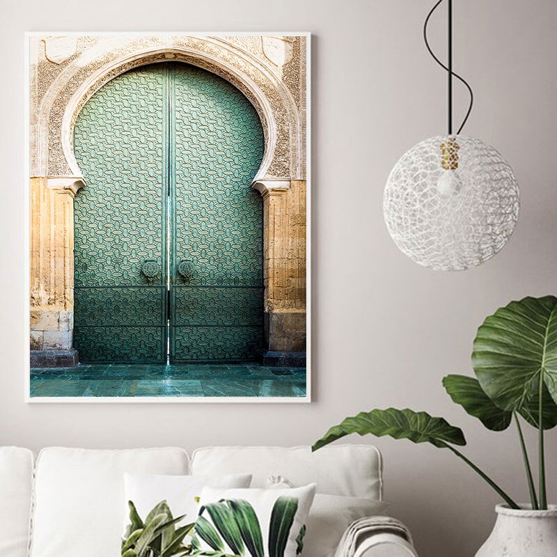 CORX Designs - Moroccan Door Islamic Canvas Art - Review
