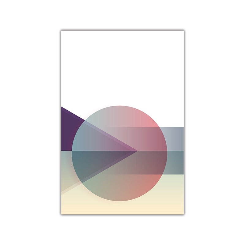 CORX Designs - Abstract Colorful Geometric Pattern Canvas Art - Review