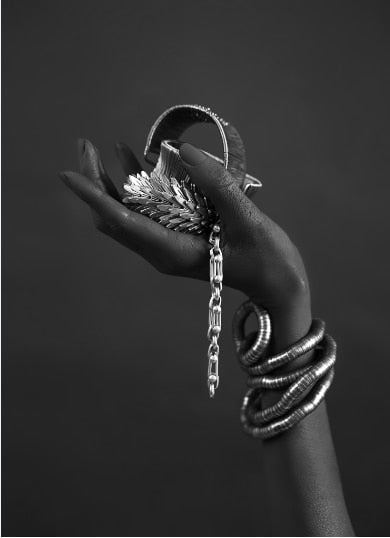 CORX Designs - African Woman Fashion Gold And Silver Canvas Art - Review