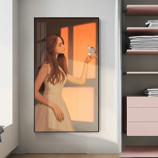 CORX Designs - Woman With Butterfly Canvas Art - Review