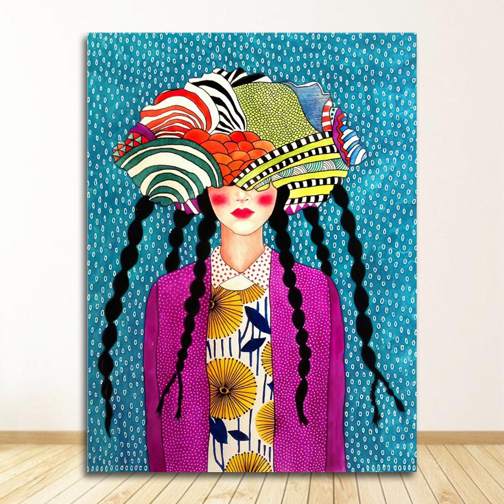 CORX Designs - Big Hair Girl Canvas Art - Review