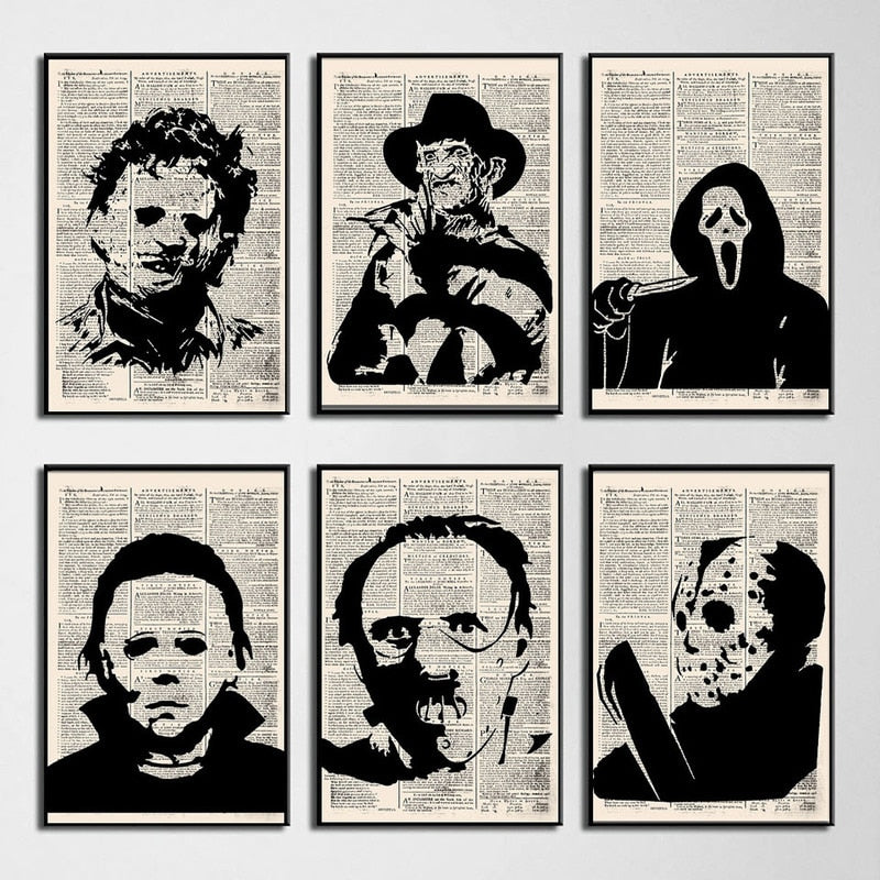 CORX Designs - Horror Movie Character Canvas Art - Review