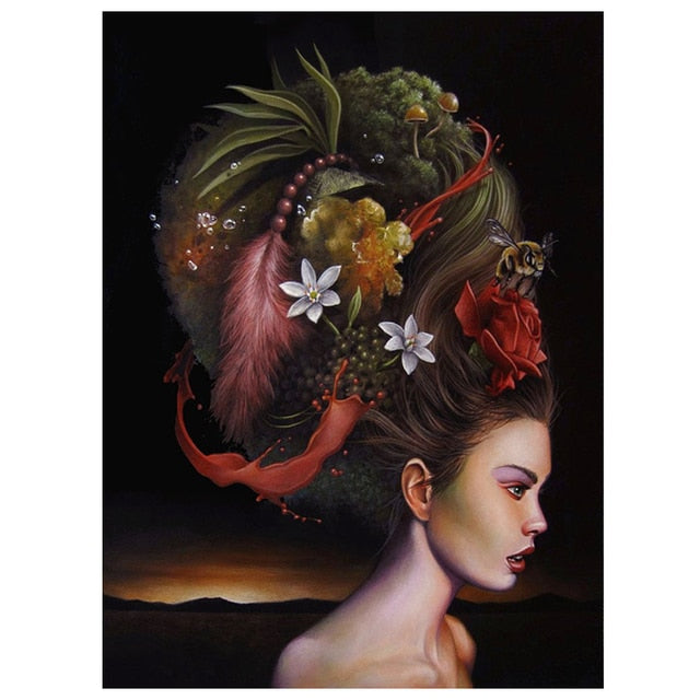 CORX Designs - Flower Man Canvas Art - Review
