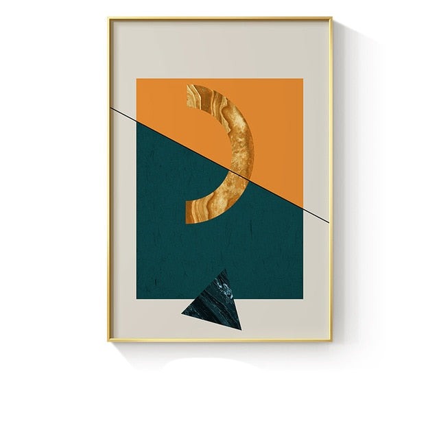 CORX Designs - Abstract Geometric Figure Face Canvas Art - Review