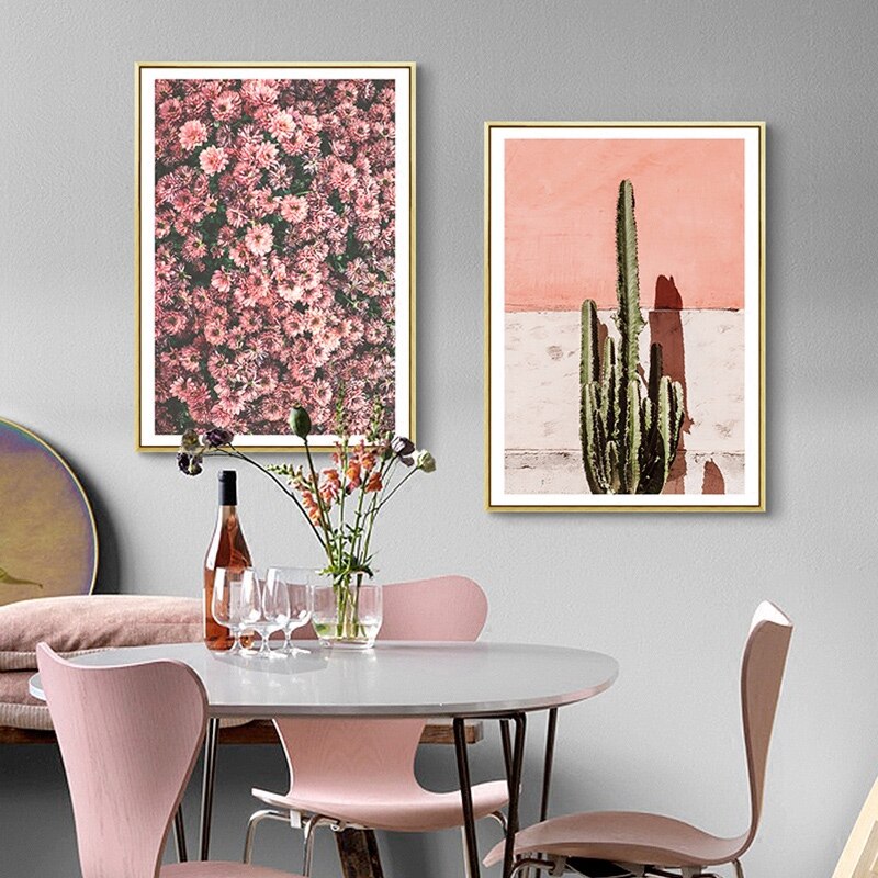 CORX Designs - Pink Flower Cactus Canvas Art - Review