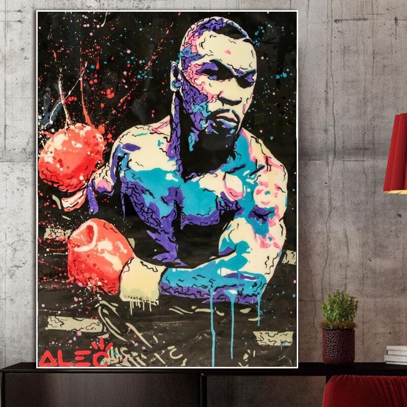 CORX Designs - Mike Tyson Street Graffiti Canvas Art - Review