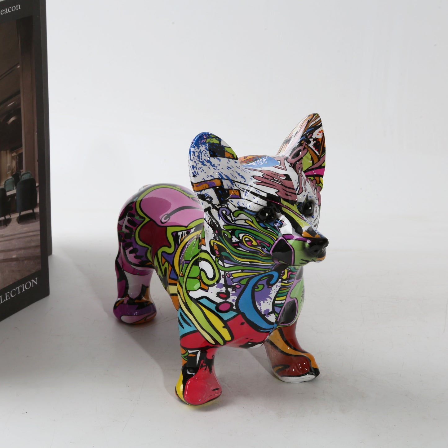 CORX Designs - Graffiti Corgi Resin Statue - Review