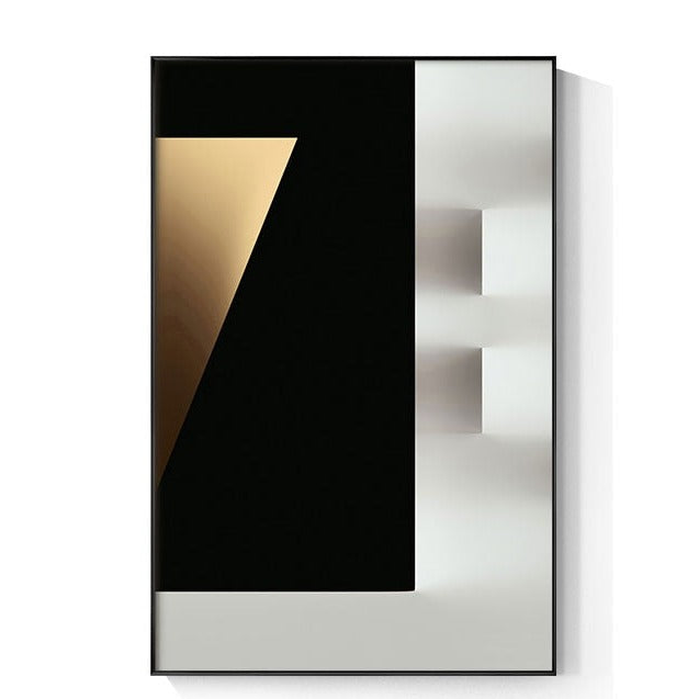 CORX Designs - Modern White Abstract Geometric Canvas Art - Review