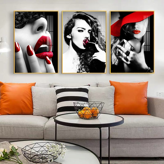 CORX Designs - Sexy Red Lips Canvas Art - Review