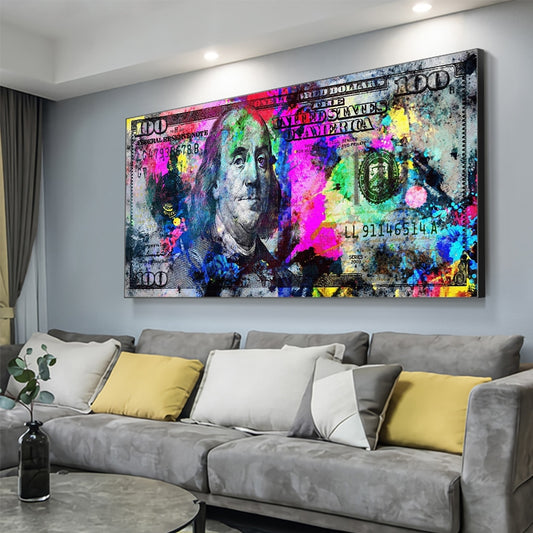 CORX Designs - Dollar Bill Wall Art Canvas - Review