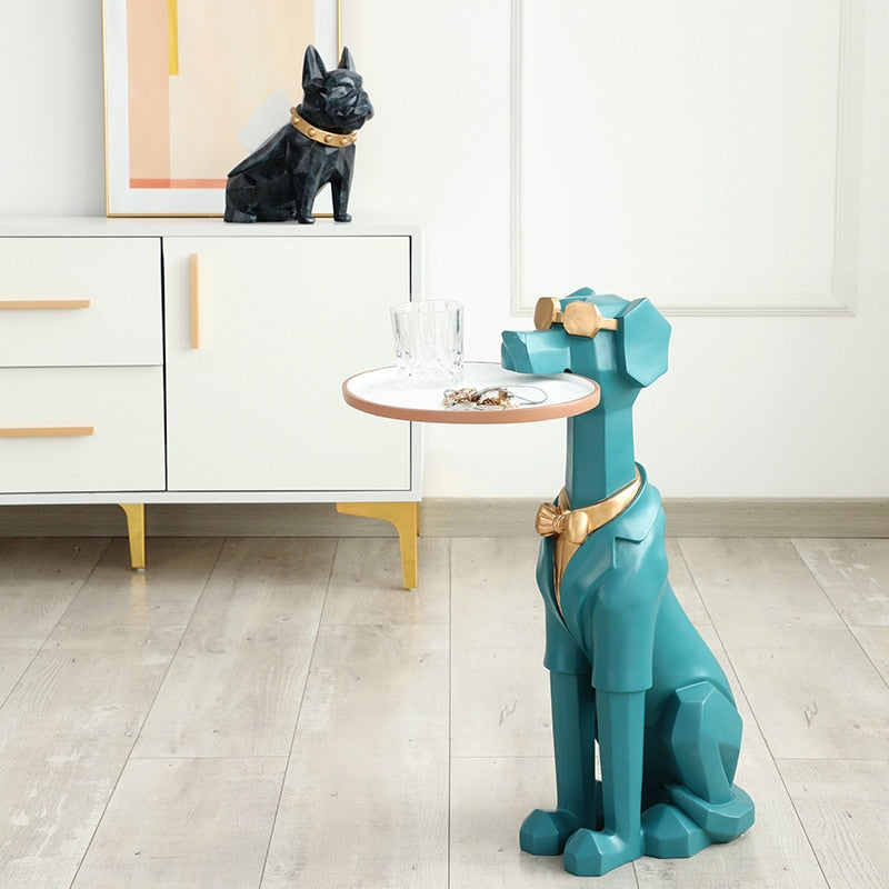 CORX Designs - Sitting Dog Tray Statue - Review