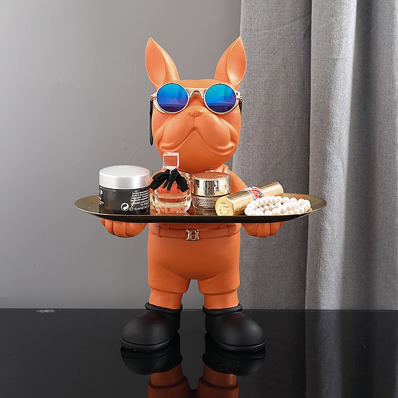 CORX Designs - Standing Bulldog Tray Statue - Review