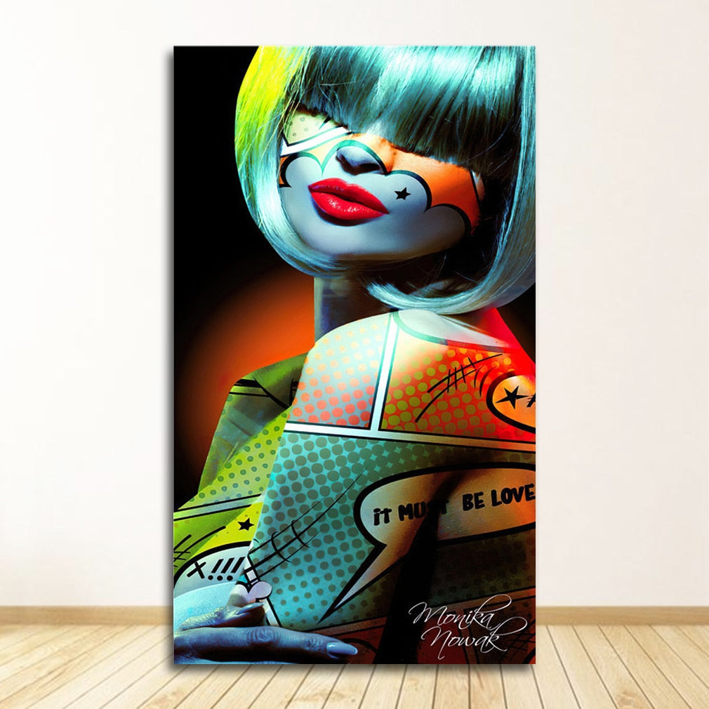 CORX Designs - Graffiti Women Portrait Canvas Art - Review