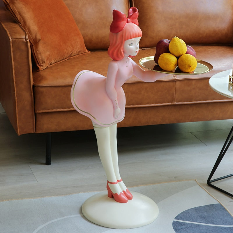 CORX Designs - Bowing Girl Big Statue With Tray - Review