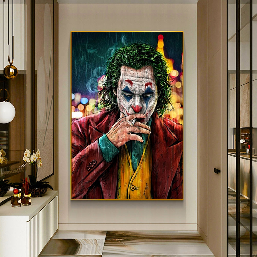 CORX Designs - Smoking Joker Canvas Art - Review