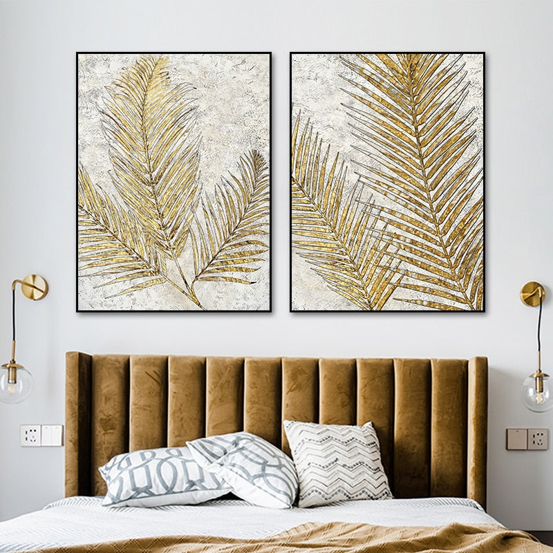 CORX Designs - Gold Leaf Canvas Art - Review