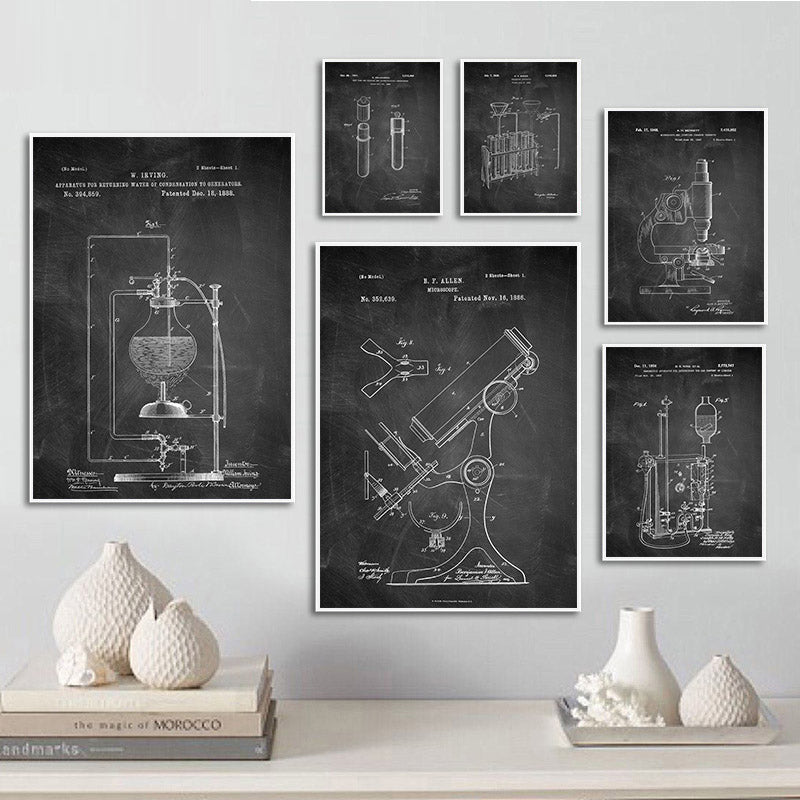 CORX Designs - Black and White Chemistry Canvas Art - Review