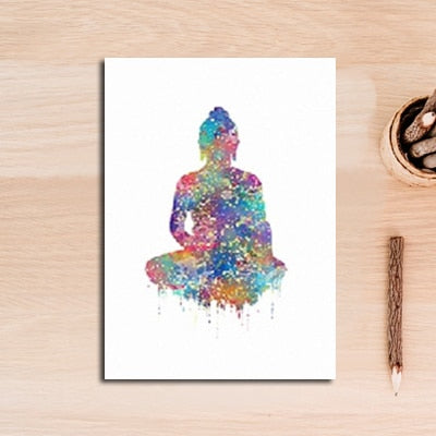 CORX Designs - Buddha Spiritual Free Spirit Yoga Canvas Art - Review
