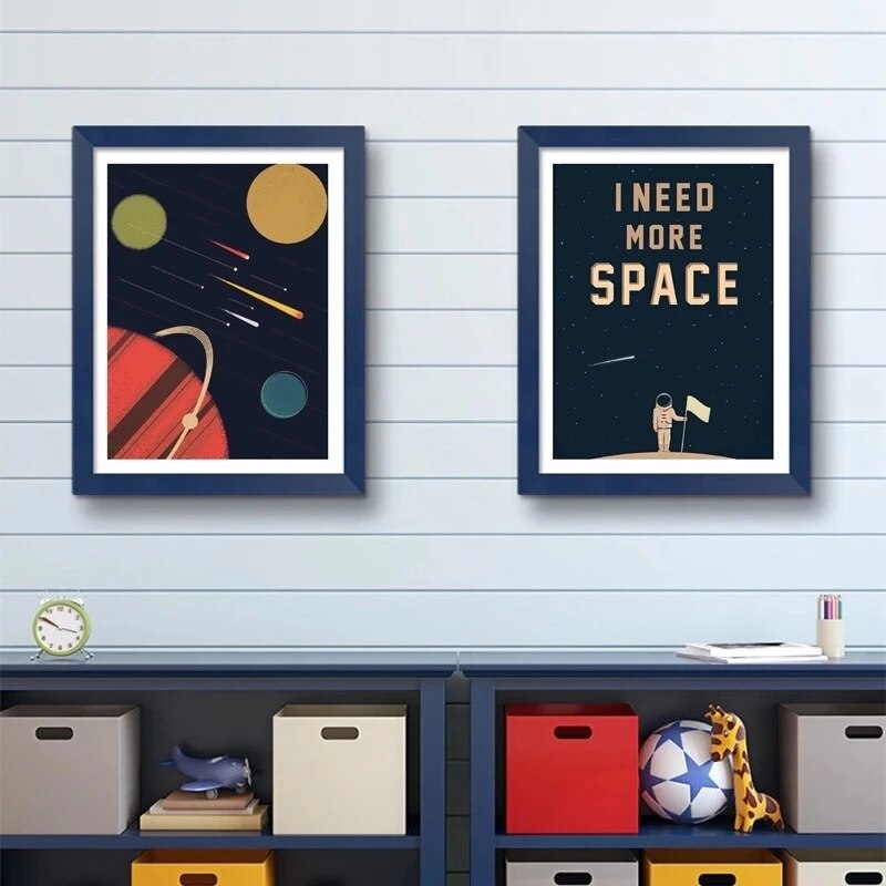 CORX Designs - I Need More Space Astronaut Canvas Art - Review