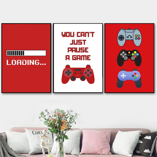 CORX Designs - Gamer Playstation Gaming Geek Wall Art Canvas - Review